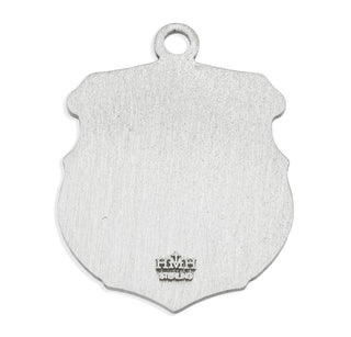 Saint Michael Sterling Silver Badge Medal