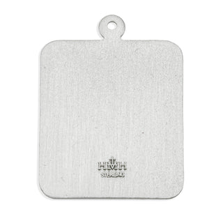 Sterling Silver Square St. Michael Medal