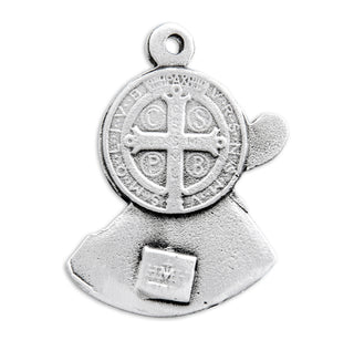 Saint Benedict Sterling Silver Medal