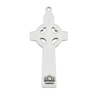 Sterling Silver Irish Celtic cross