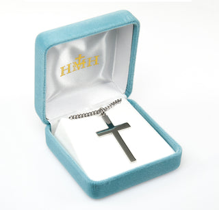 Sterling Silver High Polished Latin Style Cross