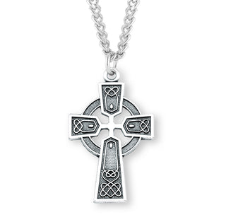 Sterling Silver Celtic Cross 4