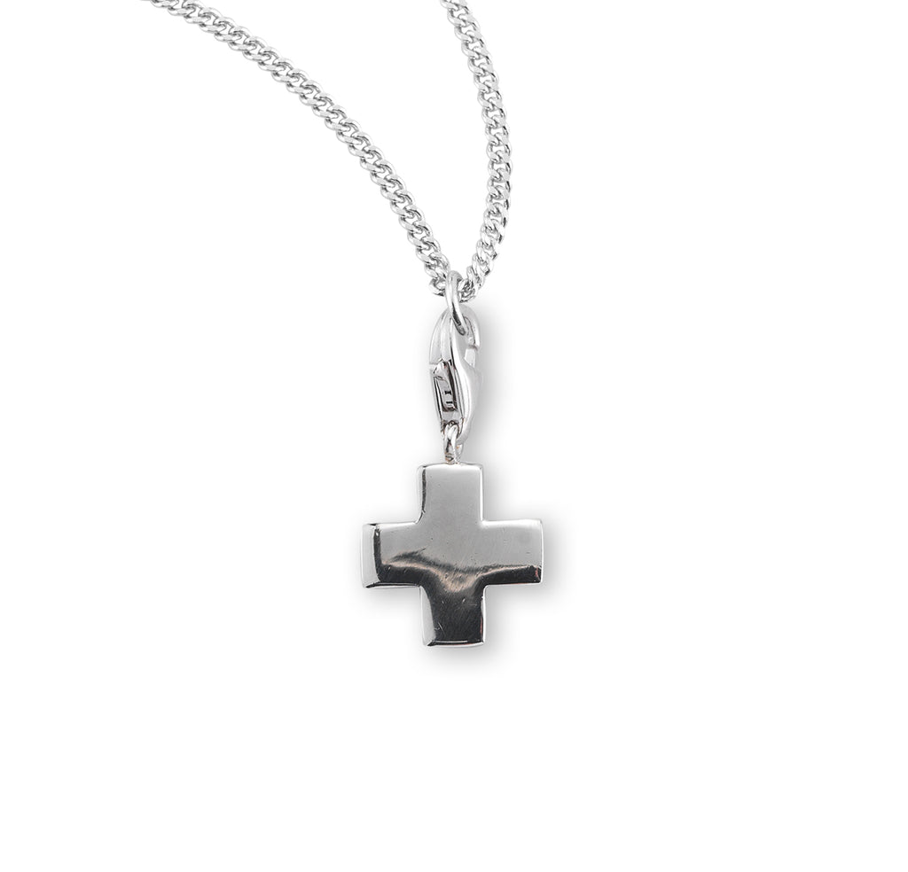 Small Sterling Silver Cross Pendant | CatholicShop – CatholicShop.com