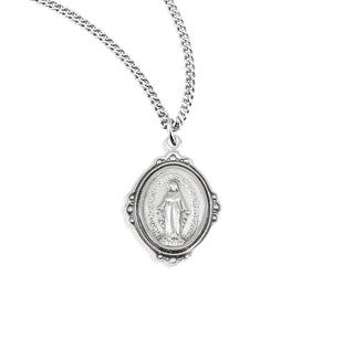 Sterling Silver Miraculous Medal 115