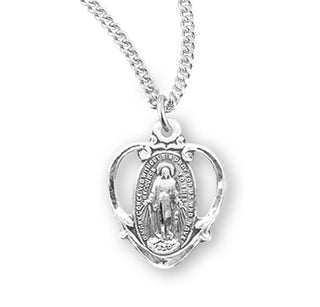 Sterling Silver Miraculous Medal 117