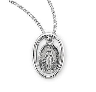 Sterling Silver Miraculous Medal 131