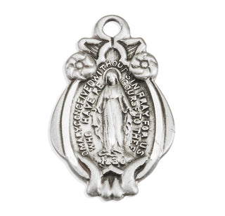Sterling Silver Miraculous Medal
