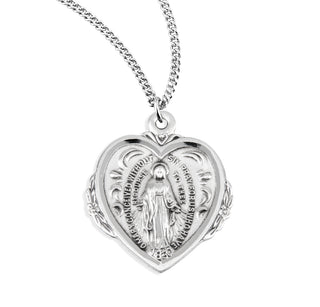 Sterling Silver Miraculous Medal 136