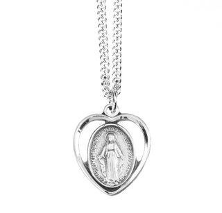 Sterling Silver Miraculous Medal 138