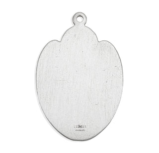 Sterling Silver St. Sebastian Army Shield Medal