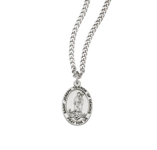 St. Joseph Terror of Demons Oval Medal