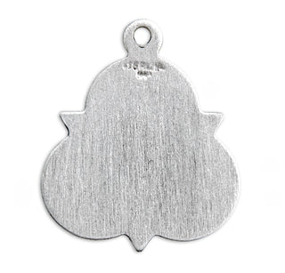 7/8-inch Sterling Silver St. Anthony Medal with 18-inch Chain