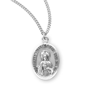Sterling Silver Madonna Medal