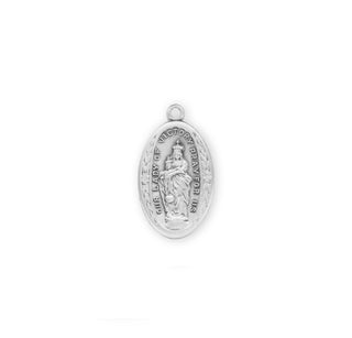 Sterling Silver Our Lady of Victory Medal