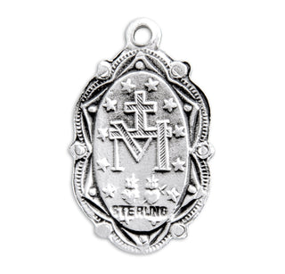 Sterling Silver Miraculous Medal
