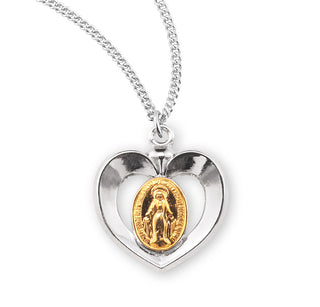 Sterling Silver Miraculous Medal 154