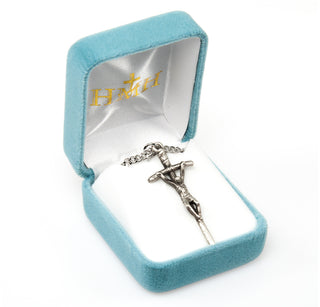 Sterling Silver Papal Crucifix