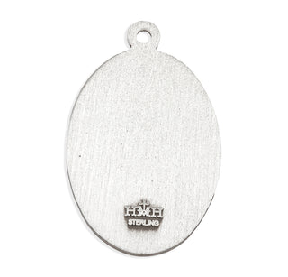 Sterling Silver St. Sebastian Protect This Athlete Medal