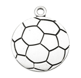 Sterling Silver St. Christopher Soccer Athlete Medal