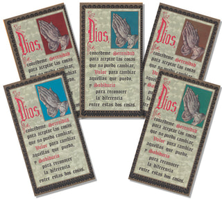 100-Pack - Serenity Prayer Asst. Holy Card