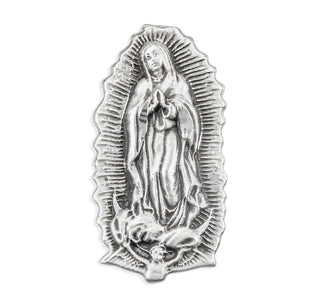 Our Lady of Guadalupe Sterling Silver Lapel Pin