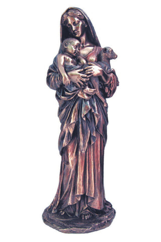 L'Innocence by Bouguereau in Cold Cast Bronze 11.75"