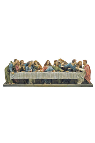 Large Last Supper in Color 29x7x8"