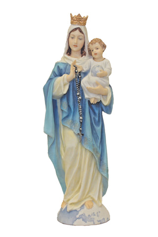 Our Lady of the Rosary in Color 10"