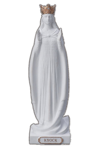 Our Lady of Knock in White 8.5"