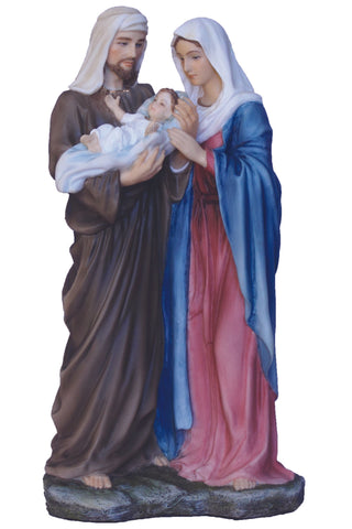 Holy Family in Color 8.5"