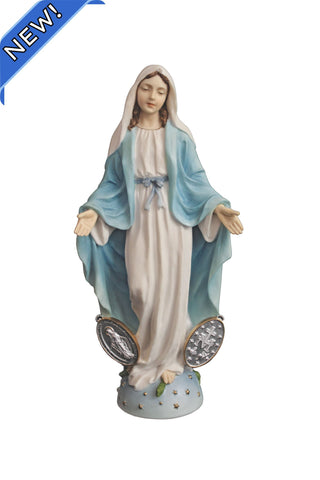 Miraculous Medal in Color 7.75"