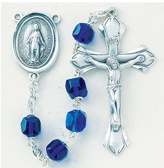 Faux Pearl Rosary - Engravable