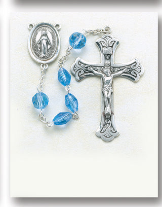Multi Set Aurora Crystal Rosary - Engravable
