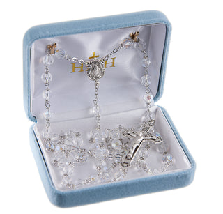 6mm Tin Cut Clear Czech Crystal Beads