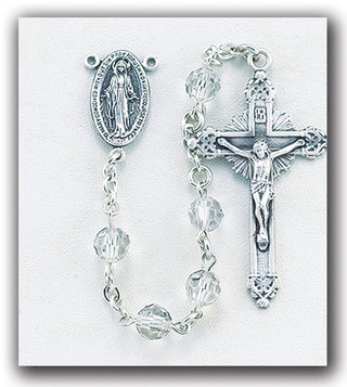 Smoked Crystal Swarovski Rosary