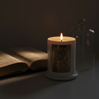 Saint Michael the Archangel Prayer Candle - Saint Michael Candle for Protection - Hand Poured Luxury Devotional candle