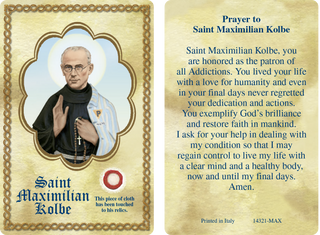 Bulk Saint Max Kolbe Relic Card