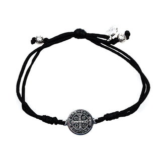 Serenity Blessing Bracelets Silver - Black