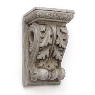 Drapery Wood Bracket Wall Bracket - 9-inch — Antique Stone finish