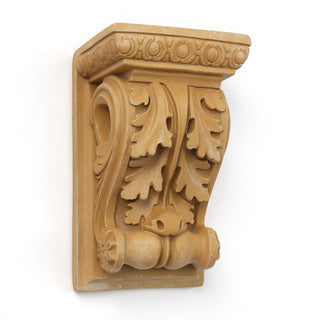 Drapery Wood Bracket Wall Bracket - 9-inch — Dusted Sand finish