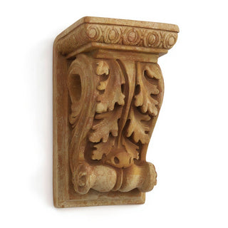 Drapery Wood Bracket Wall Bracket - 9-inch — Gothic Stone finish