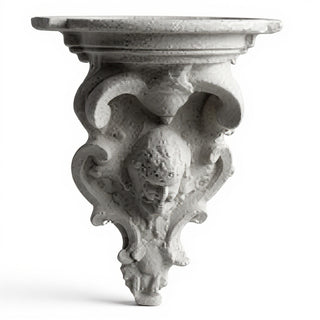 Angel Wall Bracket - 9-inch — Limestone finish
