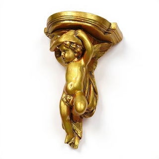 Angelic Bracket Wall Bracket - 13-inch — Antique Gold finish