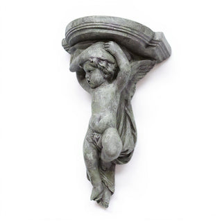 Angelic Bracket Wall Bracket - 13-inch — Old Stone finish