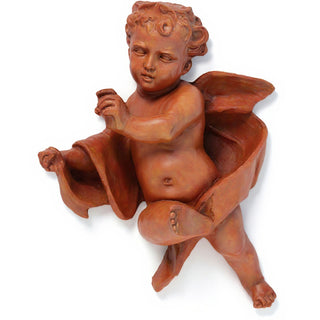 Cherub Tapestry - Left Wall Plaque - 12-inch — Metro finish
