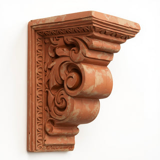 Carved Bracket Wall Bracket - 9-inch — Metro finish