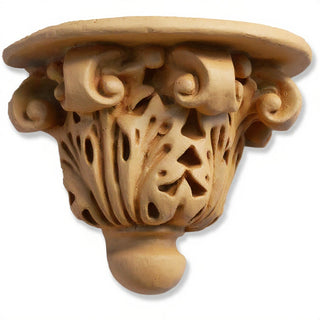 Stone Button Bracket Wall Bracket - 8-inch — Dusted Sand finish