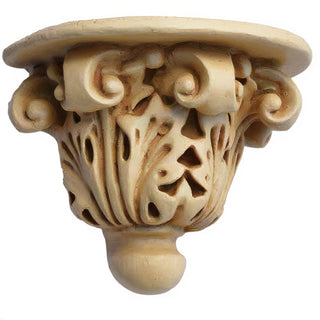 Stone Button Bracket Wall Bracket - 8-inch — Museum Terracotta finish