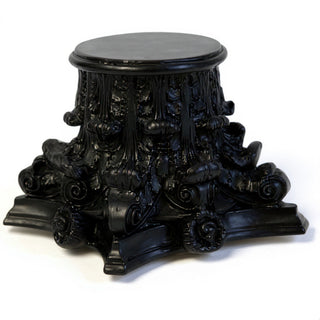 Corinthian Riser Pedestal — Flat Black finish