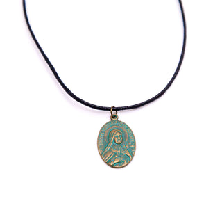 Vintage St. Theresa Medal